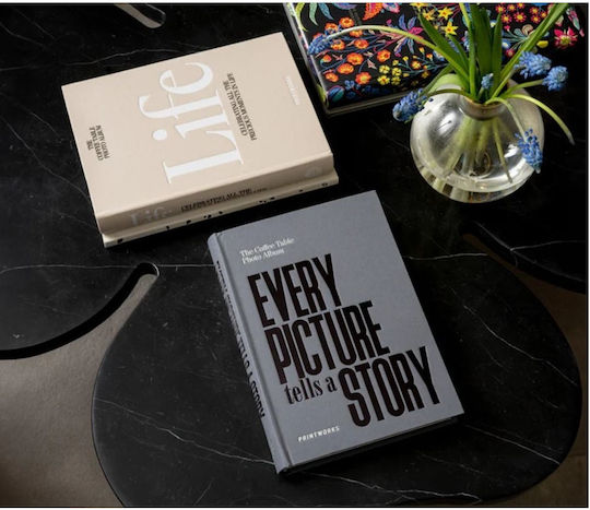 Printworks Album Every Picture Tells A Story für 160 Fotos Gray 11x15cm