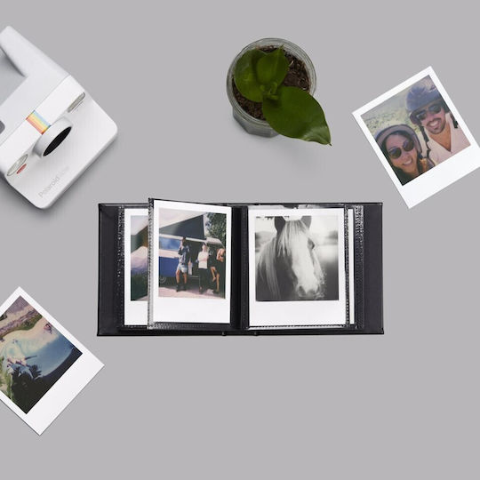 Polaroid Album Loveinstant for 40 Photos Dimensions 10x15cm Black 11.8x12.6cm