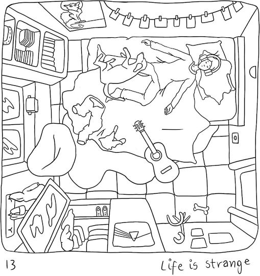 Anti-Stress Malbuch Dreamscapes