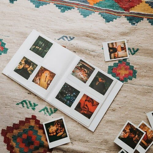 Polaroid Album Suitable for Photos 10x15cm White