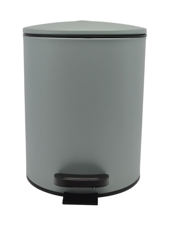 Ankor Inox Σετ Πιγκάλ και Καλαθάκι Μπάνιου Soft Close 5lt Μέντα