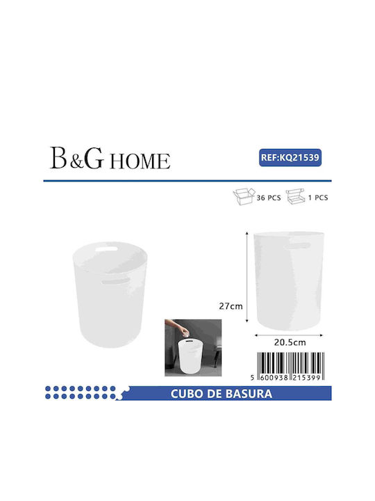 Plastic Perie de toaletă Alb