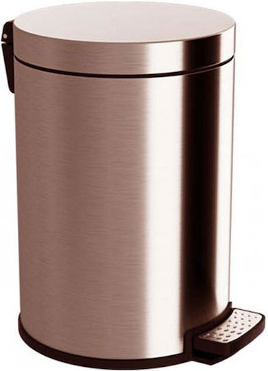 Verdi Inox Καλαθάκι Μπάνιου Ροζ