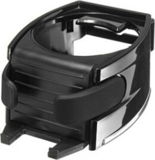 ACP Car Cup Holder 1 Position for AC Vents in Black Color