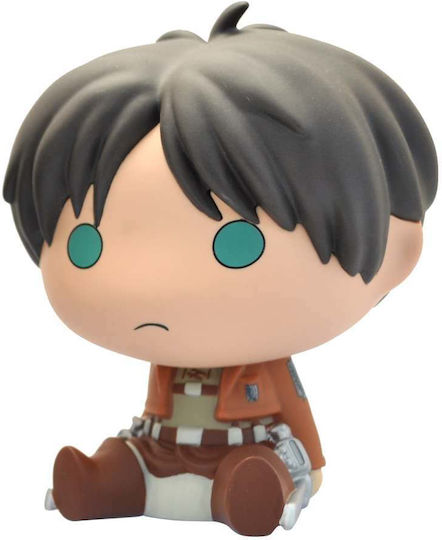 Plastoy Attack on Titan - Eren Chibi Cutiuta de bani Ceramic Multicolor