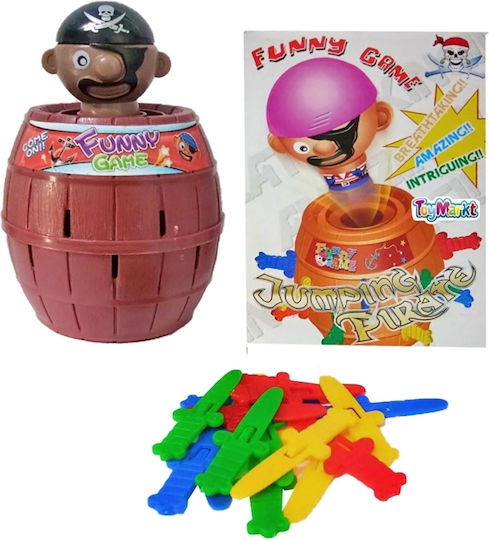ToyMarkt Βρεφικό Παιχνίδι Πειρατής Βαρελάκι με Σπαθιά