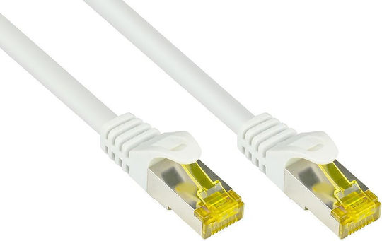 Good Connections S/FTP Cat.7 (10Gbps) Καλώδιο Δικτύου Ethernet 0.25m Λευκό