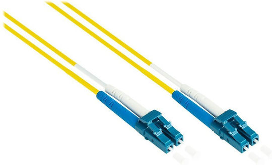 Alcasa Optical Fiber Cable 10m Yellow