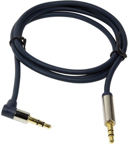 LogiLink 3.5mm Jack Cable Male - 3.5mm Male Black 0.5m CA11050