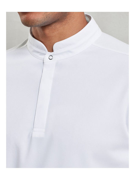 Premier Ανδρικό Διαφημιστικό T-shirt Κοντομάνικο White