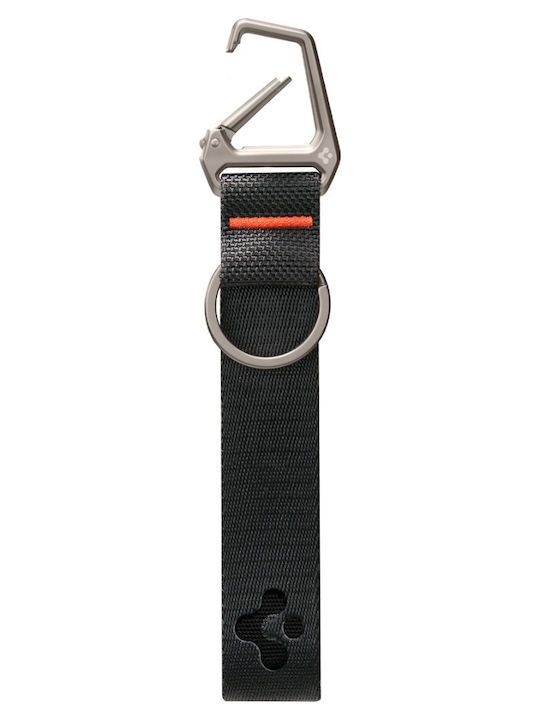 Spigen Sgp Carabiner Μπρελόκ Κλειδιά Μαύρο Ahp05472