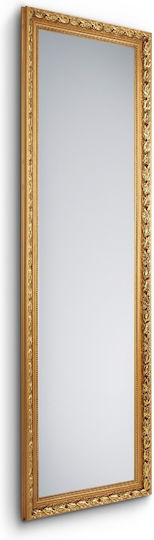 Mirrors & More Sonja Καθρέπτης Τοίχου Ολόσωμος με Χρυσό Ξύλινο Πλαίσιο 150x50cm