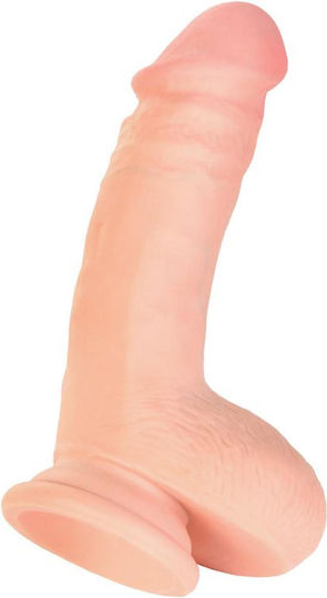 Realistic Vibrator with Remote Control 15cm Flesh