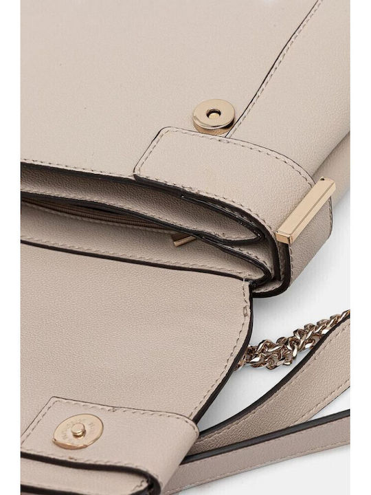 Damen Flap-Tasche Beige