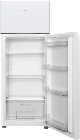 TCL Kühlschrank mit Doppeltür 207Es H144xB54.5xT55cm. Weiß RF207TWE1