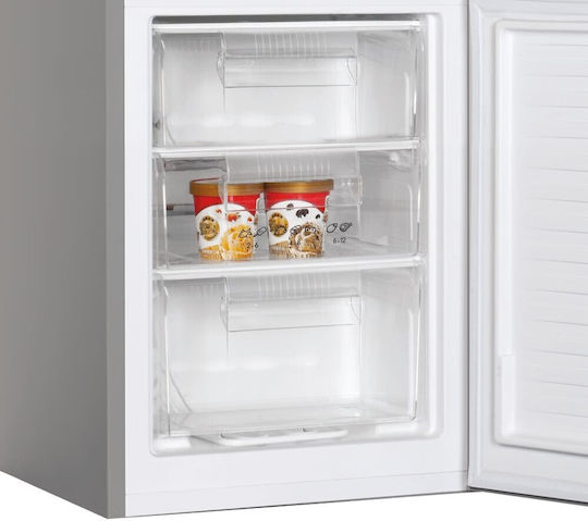 Candy Kühl-Gefrierkombination 250Es H179.4xB54.5xT54.5cm. Inox CCG1S 518EWΧ