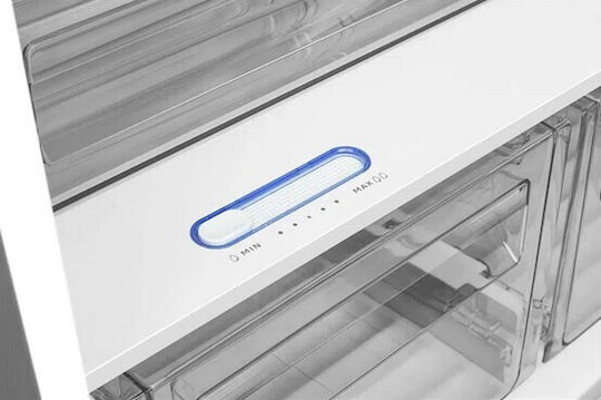 TCL Ψυγείο Δίπορτο 536lt Total NoFrost Υ185xΠ83.6xΒ68.8εκ. Inox RP536TXE1