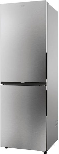 Candy Fridge-Freezer 355lt NoFrost H185xW59.5xD66.7cm Inox CNCQ2T618EX