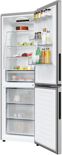 Candy Fridge-Freezer 355lt NoFrost H185xW59.5xD66.7cm Inox CNCQ2T618EX