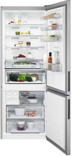 AEG Kühl-Gefrierkombination 481Es NoFrost H192xB70xT71.2cm. Inox ORC6M481EX