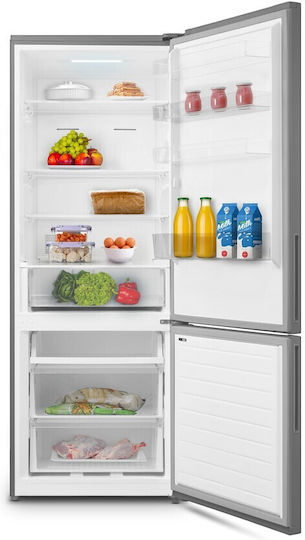Inventor Fridge-Freezer 435lt Total NoFrost H188xW70xD66.6cm Inox PSM18870IN