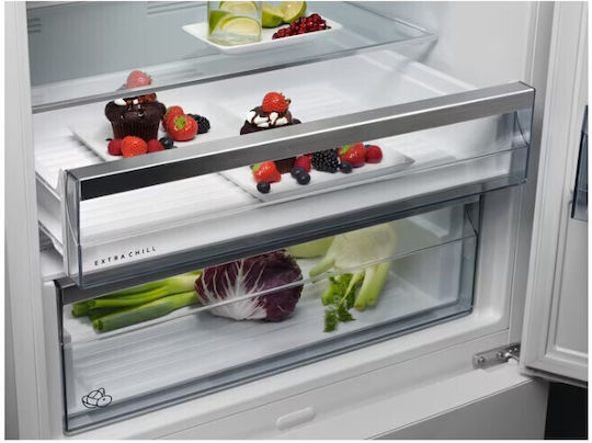 AEG Kühl-Gefrierkombination 481Es NoFrost H192xB70xT71.2cm. Inox ORC6M481EX