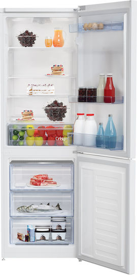 Beko Kühl-Gefrierkombination 300Es H185.1xB59.5xT59.2cm. Weiß RCSA330K40WN