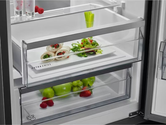 AEG Kühl-Gefrierkombination 331Es NoFrost H186xB59.5xT65cm. Weiß RCB632E6MW