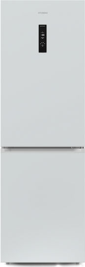 Hyundai Fridge-Freezer 290lt Total NoFrost H185xW60xD60cm White HCS24-4060WDG/LF