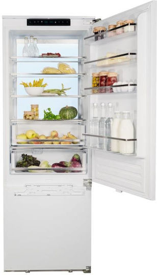 Bertazzoni Built-in Fridge-Freezer 341lt NoFrost H193.7xW69xD55cm White REF70 4BBN PTC
