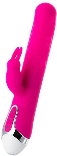 Δονητής Rabbit 23cm Ροζ