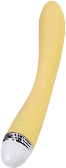 Klassisch Vibrator 22cm Gelb