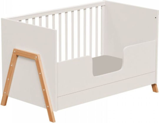 Casababy Leagăn Oslo Albă cu Saltea