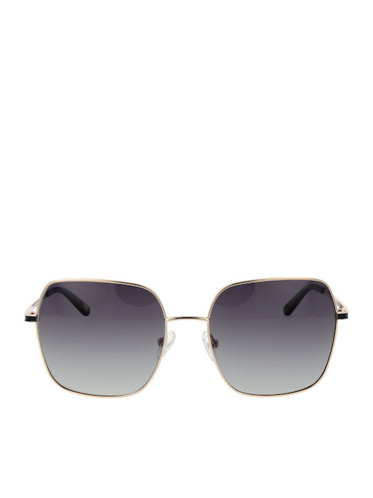 Skechers Women's Sunglasses with Gold Metal Frame and Gold Polarized Lens SE6266 5732D
