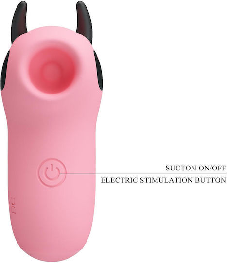 Mini Klitoris Vibrator mit Fernbedienung 10cm Rosa