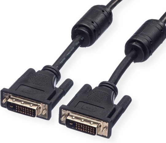Roline Monitor Cable DVI-D male - DVI-D male 20m (11.04.5599)