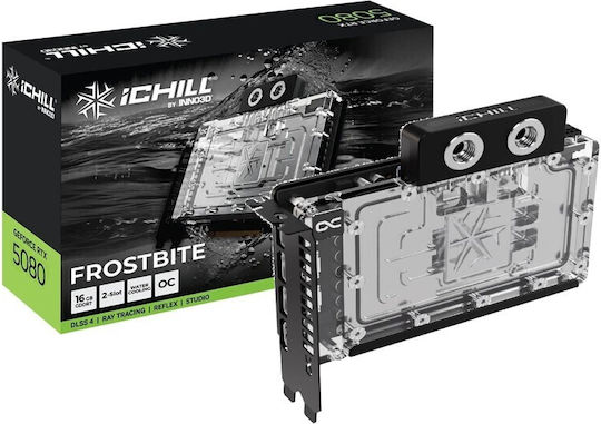 Inno 3D GeForce RTX 5080 16GB GDDR7 iChill Frostbite Κάρτα Γραφικών
