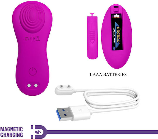 Vibrator Kaninchen mit Fernbedienung 10cm