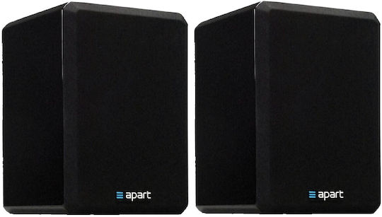 Apart Audio Vinci Παθητικά Επιτοίχια Ηχεία 120W (Ζεύγος) Μαύρα