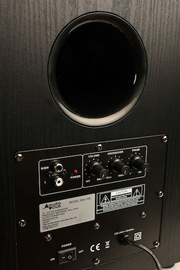 Audio Club SW-100A Αυτοενισχυόμενο Subwoofer PA 150W 10" 32x34x32εκ.