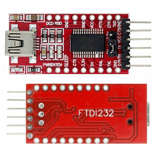 Ροσφίξ Μονάδα Μετατροπέα Usb-uart Rs232 Ttl Ft232rl Ftdi