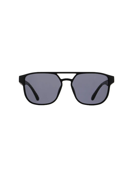 Red Bull Spect Unisex Sunglasses with Black Frame and Black Polarized Lens