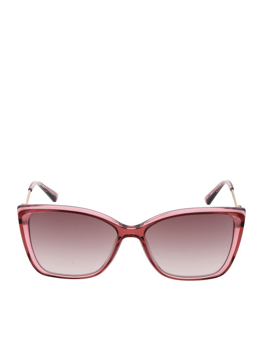 Bulget Women's Sunglasses with Pink Plastic Frame and Pink Gradient Lens BG9220 H01