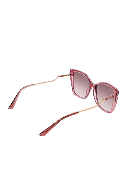 Bulget Women's Sunglasses with Pink Plastic Frame and Pink Gradient Lens BG9220 H01