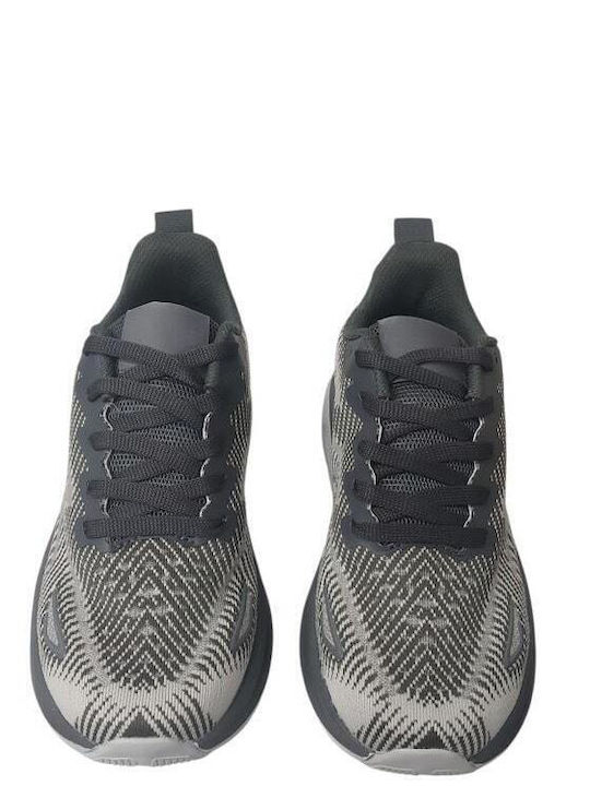 Double Memory Αθλητικό Ανδρικά Sneakers Γκρι