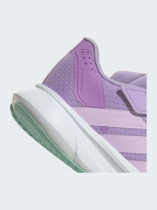 Duramo Sl 2 Kids Sports Shoes Running with Hoop & Loop Closure Purple