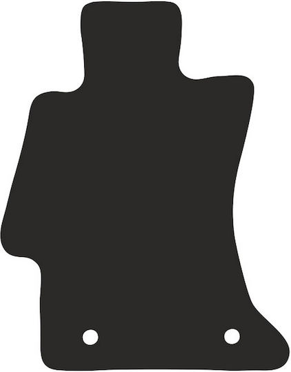 Nylon Driver Mat Subaru Xv Crossover 2011-2017 Rubberized Driver Mat