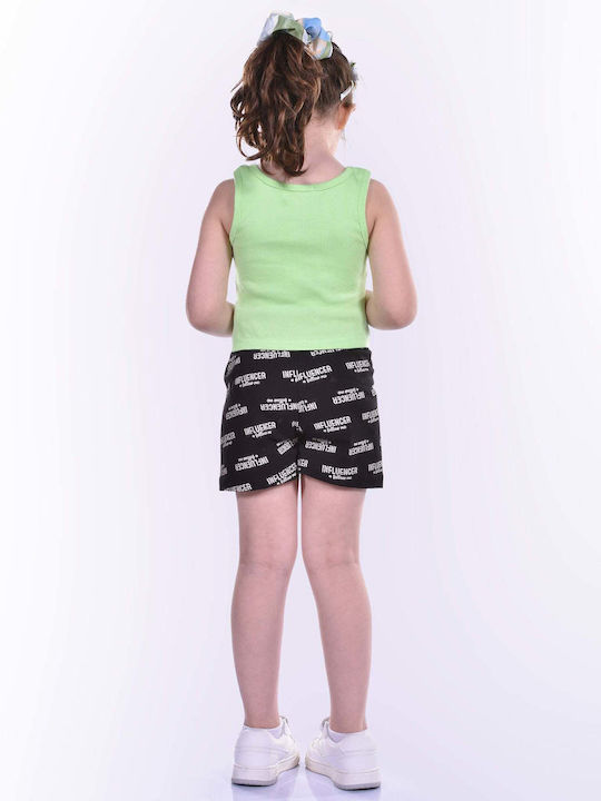 Kinder-Set mit Shorts Sommer 2Stück Grün