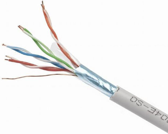 NG U/UTP Cat.5e (Gigabit) Καλώδιο Δικτύου Ethernet 100m Γκρι