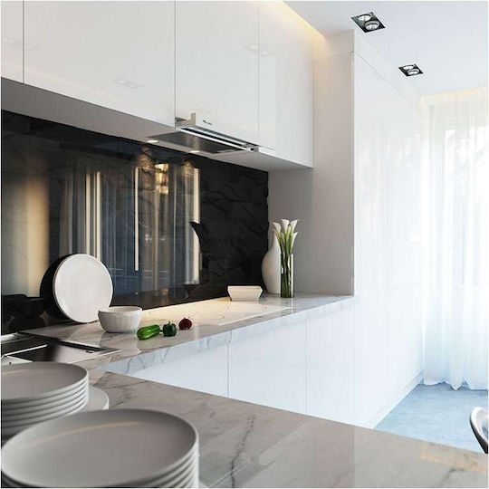 Tornado Storm 700 Sliding Vent Hood 50cm White